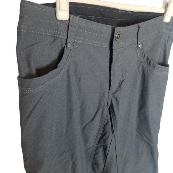 Kuhl Womens 8R Gray Straight Leg Mid Rise Outdoor - Picture 4 of 8